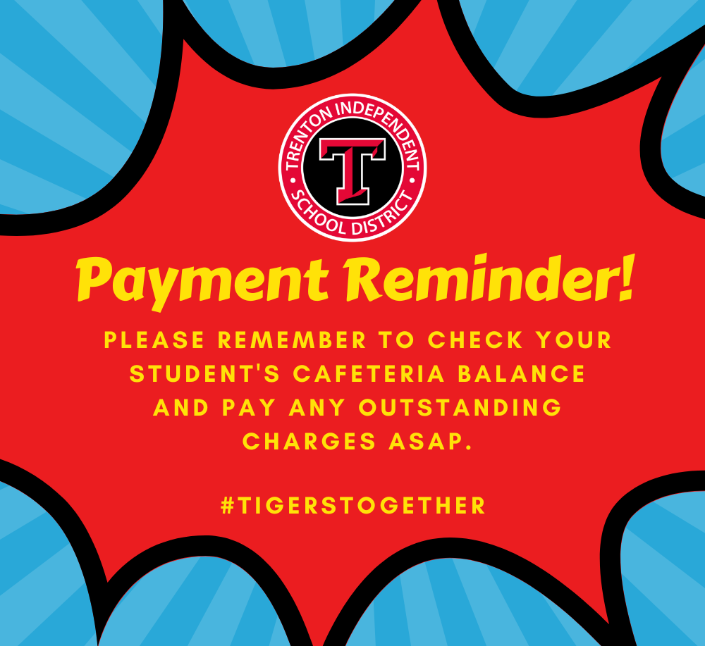 Cafeteria Payment Reminder