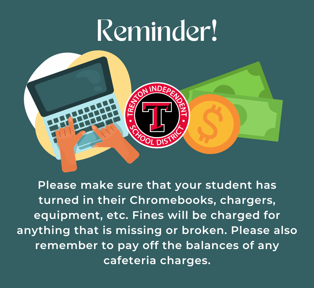 Turn in your equipment graphic